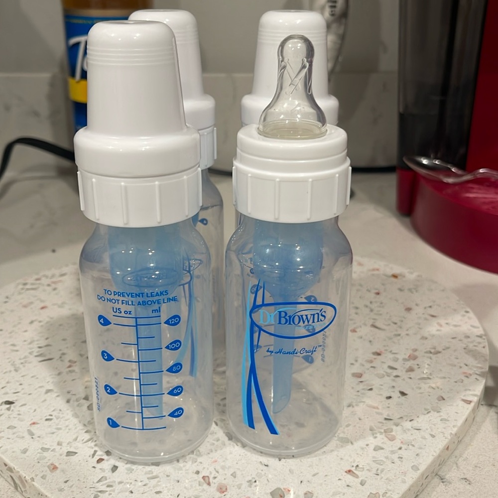 4 Dr Browns 4 oz bottles